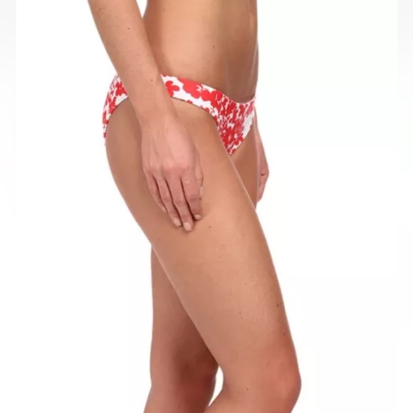 NWT $220 STUNNING Shoshanna X Revolve Beach Vines Poppy Red/White Bikini Set - Picture 13 of 17